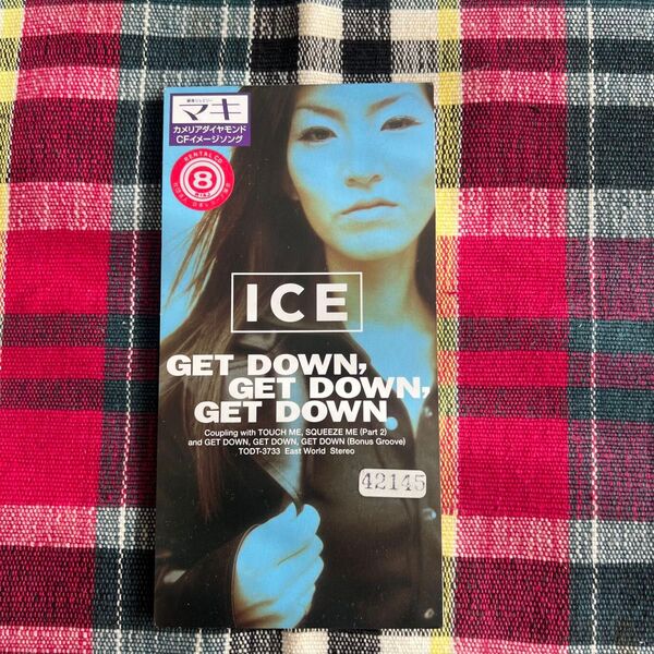 GET DOWN GET DOWN GET DOWN タッチミースクイーズミー ICE レンタル落ち 8cmシングルCD
