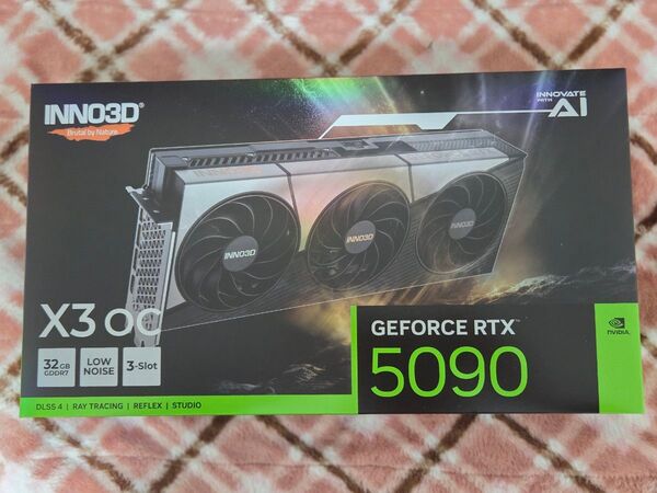 【1/2】使用頻度極少 ELSA INNO3D GeForce RTX 5090 X3OC