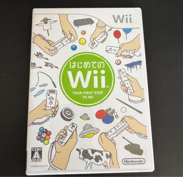 はじめてのWii☆任天堂★ニンテンドー☆レトロゲーム★現状品 Nintendo Wiiソフト