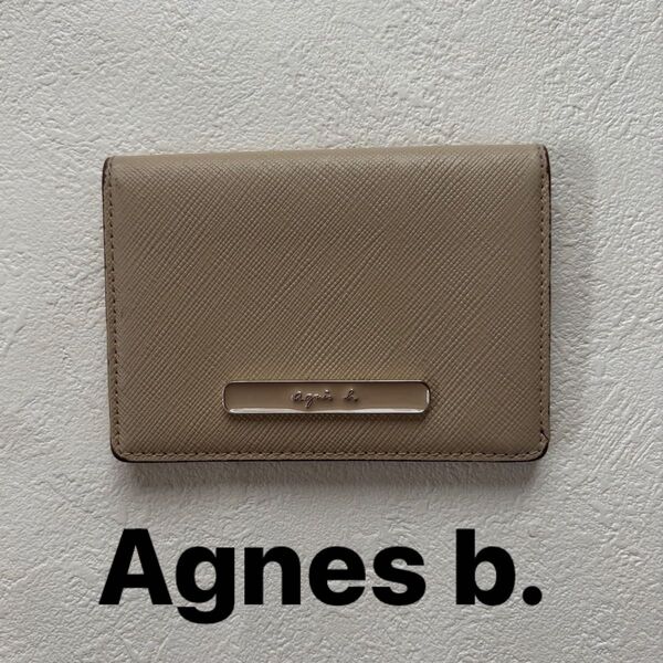 Agnes b.VOYAGE アニエスベーボヤージュ レザー 定期入れ パスケース 本革