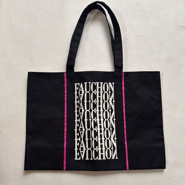 FAUCHON フォション 高島屋 タカシマヤ エコバッグ ショッピングバッグ トートバッグ 黒