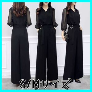 パンツドレス オールインワン サロペット ドレス パンツ スーツ スーツパンツ