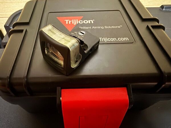 【希少】実物 Trijicon RMR Green dot sight 保証書付き トリジコン トリチウムサイト