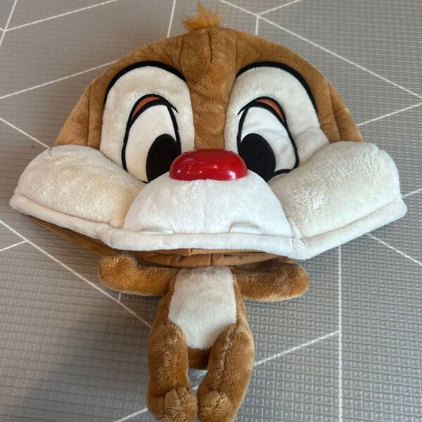 チップとデール デール ファンキャップ ぬいぐるみ帽子 Disney ディズニー
