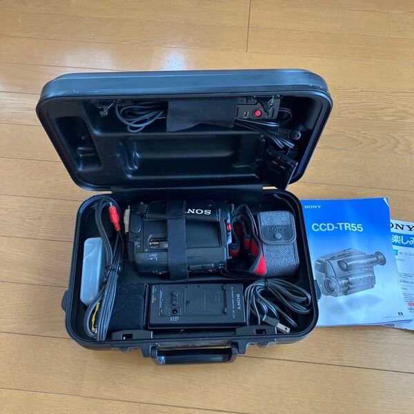 SONY CCD-TR55 ビデオカメラフルセット