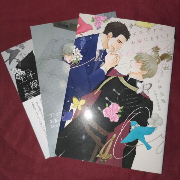 BL 小説 王子ですが、お嫁にきました 小林典雅 麻々原絵里依