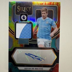 デブライネ Panini Select /25 Tie-Dye 直筆サイン