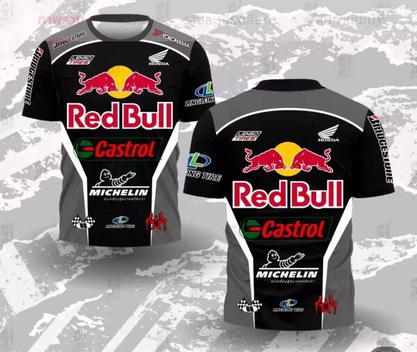 Red Bull Tシャツ サイズ :★ L ★ 材質:ポリエステル バイクシャツ