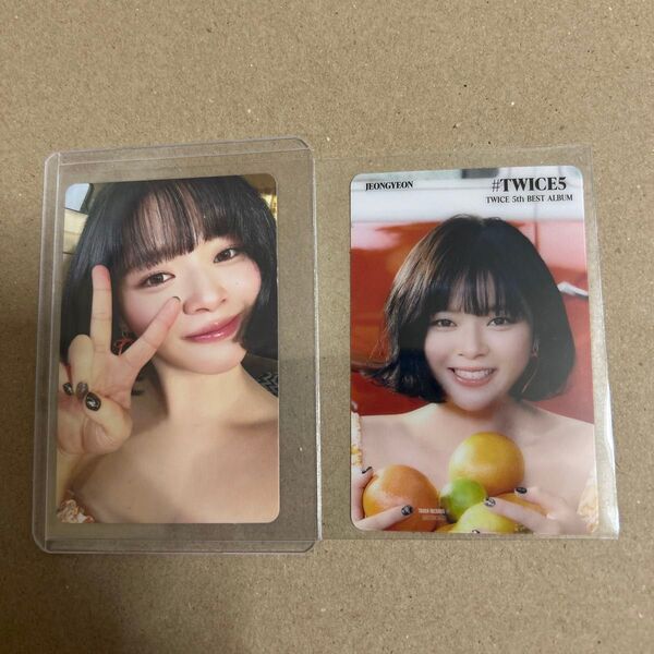 TWICE #TWICE5 初回限定盤A ジョンヨン トレカ 2枚