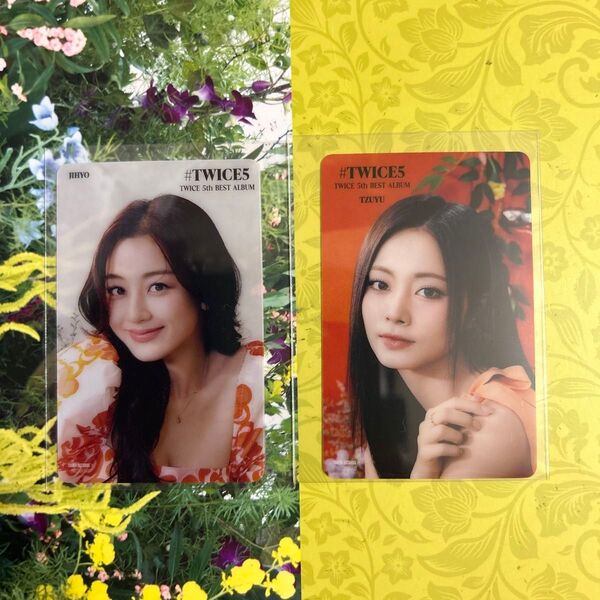 TWICEツウィ ジヒョ TWICE#5 タワレコ特典クリアトレカ