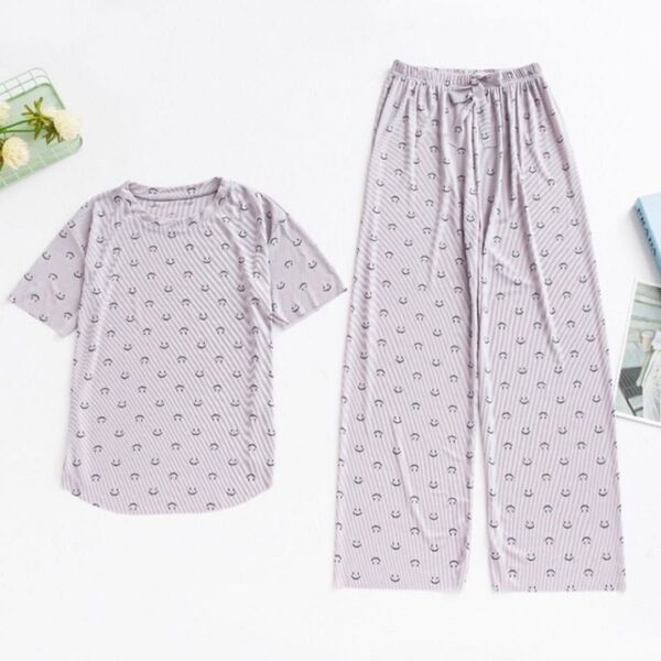 パジャマ 上下セット 部屋着 半袖 夏服 セットアップ ルームウェア 人気商品