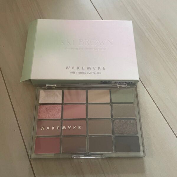 WAKEMAKE soft blurring eye palette アイシャドウパレット21新品