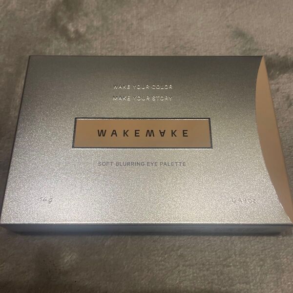 WAKEMAKE ソフトブラーリングアイパレット14キャラメルブラーリング新品