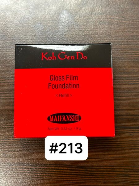 正規品 江原道マイファンスィー グロス フィルム ファンデーション 213(レフィル)9g