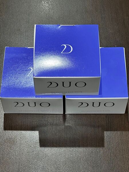 【3個セット】DUO ザ クレンジングバーム ホワイトa 90g デュオ 青【クレンジング/メイク落とし/バーム】