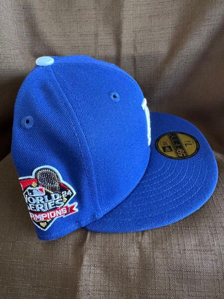 【ドジャース】キャップ 2024ワールドシリーズ チャンピオン NEW ERA 59FIFTY 57.7cm