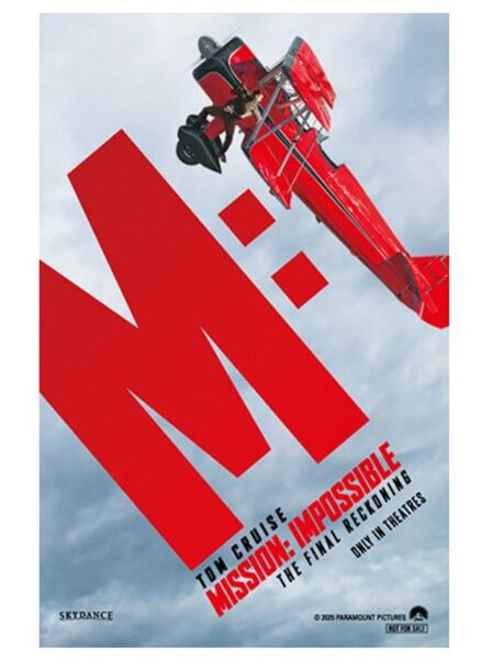 ミッション:インポッシブル/ファイナル・レコニング 入場者特典 【M:I】特別ビジュアルステッカー映画 劇場版