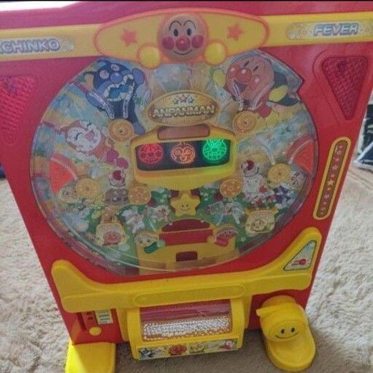 アンパンマン フラッシュフィーバーDX パチンコ玩具 レア廃盤 簡易動作確認 箱、カードあり