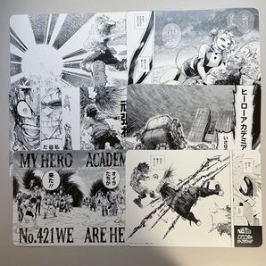 僕のヒーローアカデミア アニメイト 完結記念フェア特典名場面カード全6種類コンプリートセット