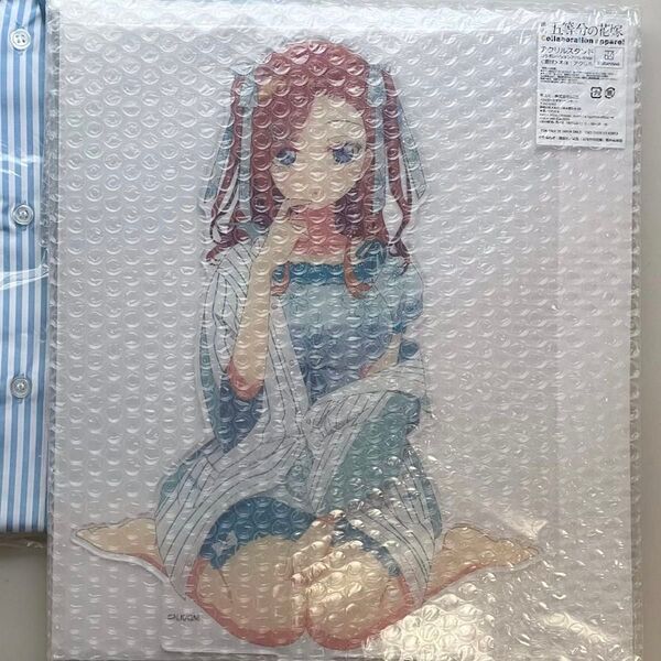 五等分の花嫁 UNDER GROUND CIRCUS アパレルコラボ BIGアクリルスタンド 中野三玖