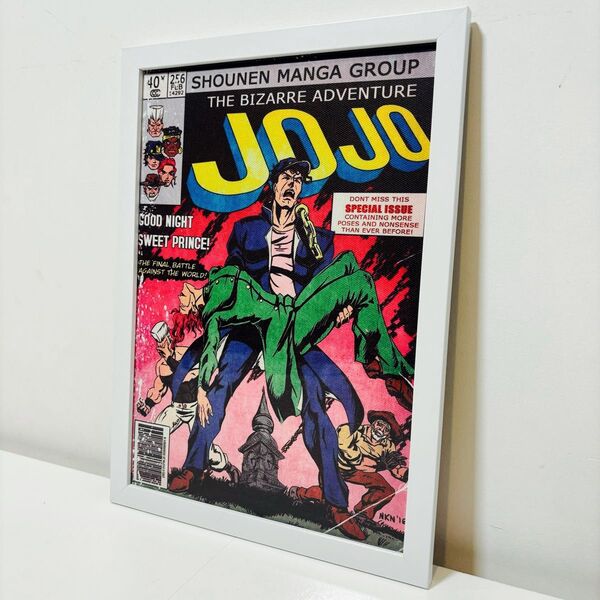 【白額付きポスター】JOJO ジョジョの奇妙な冒険 第3部 アメコミ(新品)