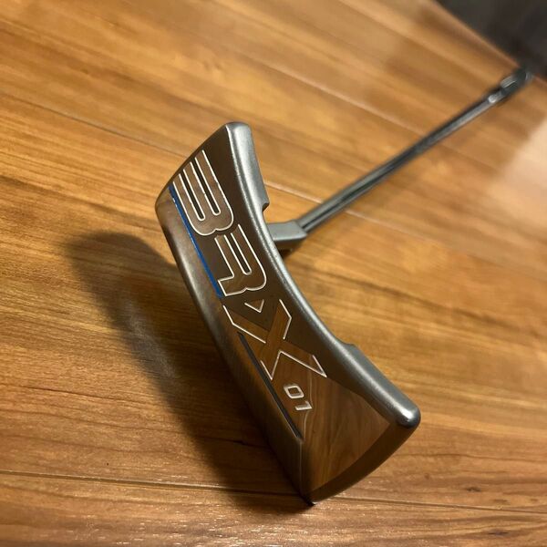 【美品】ミズノ BR-X 01 ネオマレット パター 純正ヘッドカバー付き