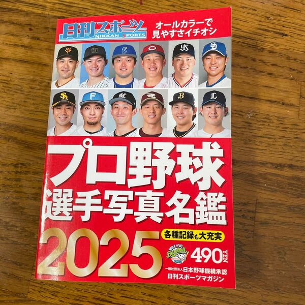 日刊スポーツ プロ野球選手名鑑2025