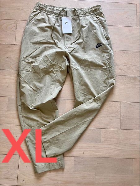 ナイキ NIKE スポーツウェア メンズ ウーブン ジョガーパンツ新品 XL ストレッチ ベージュ