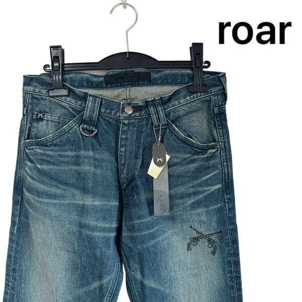 【 新品未使用 タグ付き 】roar ロアー メンズ デニム ジーンズ 長ズボン ボトムス デニムパンツ ストレートジーンズ
