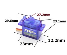 Turnigy TG9e 10g / 1.5kg / 0.10sec マイクロサーボ 2個セット　._画像2