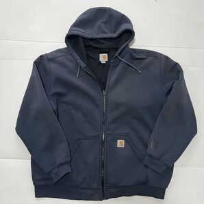 Carhartt RainDefender ネイビー ジップアップパーカー