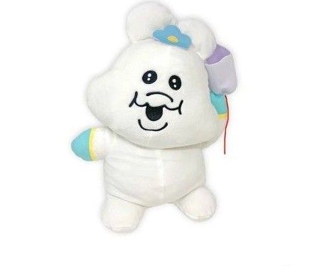 新品 んぽちゃむ BIGぬいぐるみ 糸電話