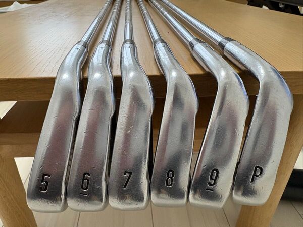 【美品】Callaway レガシー ブラック Forged アイアンセット 6本 5,6,7,8,9,P,スチールシャフト