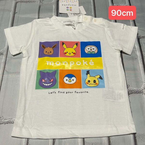 新品 ポケモン 半袖 Tシャツ 男の子 女の子 90cm ピカチュウ ゲンガー ポッチャマ