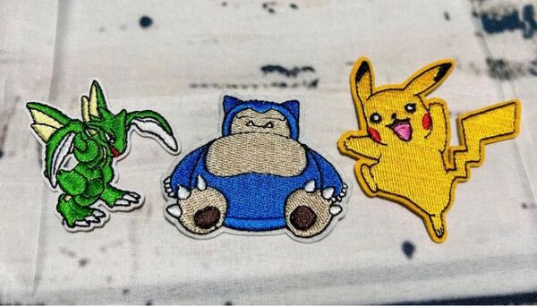 ポケモン ポケットモンスター アイロン ワッペン 刺繍 ハンドメイド アップリケ 刺繍アイロンワッペン パッチ 手芸 保育園