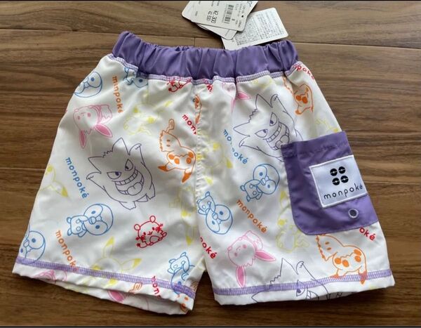 ポケモン モンポケ ゲンガー 水着 男の子 80cm 水泳パンツ ミミッキュ pokemon 新品