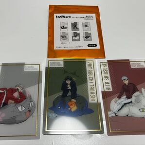 ハイキュー!! 箔押しクリアカード JF2025Ver.TOHO animation STORE 限定