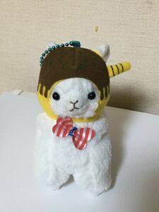 . present ground alpaca so* approximately 12.5×10cm chain attaching soft toy mascot * Osaka ....so paper tag less 