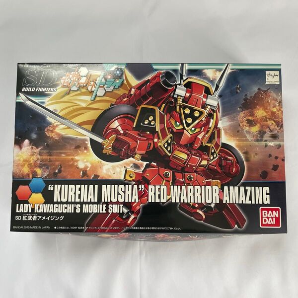 【未組立】ガンダムビルドファイターズトライ SDBF 紅武者アメイジング BB戦士