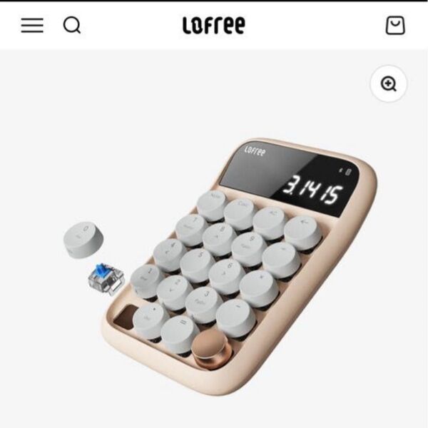 LOFREE(ロフリー)ワイヤレス(Bluetooth)テンキー