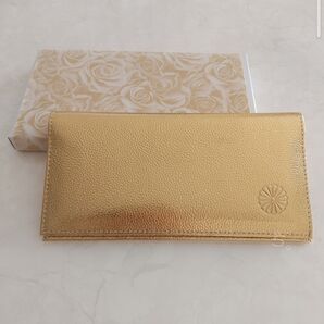 皇居 ゴールド 長財布