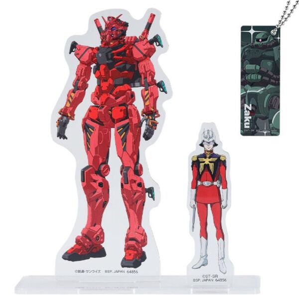 一番くじ 機動戦士ガンダム ジークアクス ビジュアルスタンド アクリルチャーム