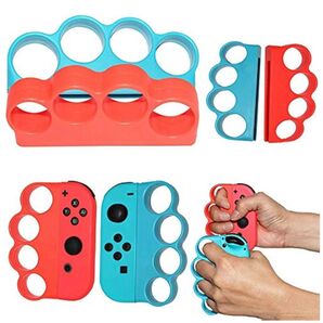 Fit Boxingフィットボクシング コントローラーグリップ ハンドル Switch ジョイコン 赤&青