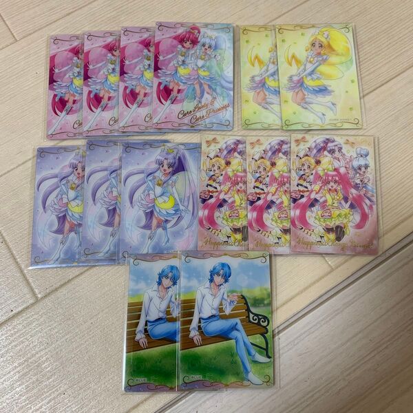 ウエハース カード プリキュアハピネスチャージプリキュアキュアプリンセスキュアラブリー