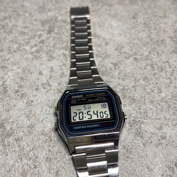 CASIO カシオ A158W デジタル 腕時計 稼働品 チープカシオ