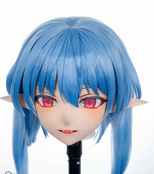 全頭面 東方project レミリア 着ぐるみ コスプレ マスク 鍵つき kigurumi 全頭マスク