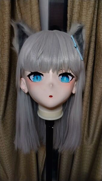 【在庫あり】衣装付 ブルーアーカイブ -Blue 砂狼シロコ 全頭面 着ぐるみ kigurumi 変身 仮装 ヘッドロリータ人形