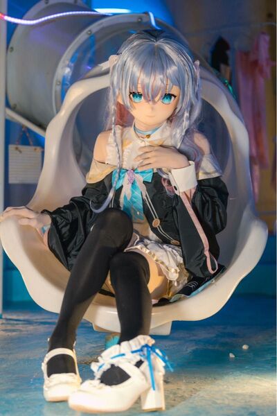 在庫あり 全頭面 神楽 七奈着ぐるみ マスク 鍵つき コスプレ kigurumi