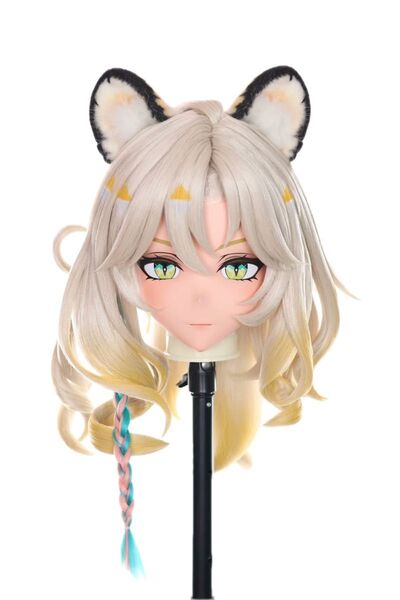 【在庫あり】原神 シロネン 全頭面 着ぐるみ コスプレ マスク 鍵つき kigurumi