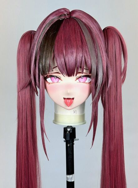 全頭面 2個顔交換 kigurumi 着ぐるみ マスク コスプレ